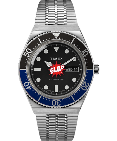 TW2V92000 Timex x seconde/seconde/ Episode #2 40mm Stainless Steel Bracelet Watch Primary Image