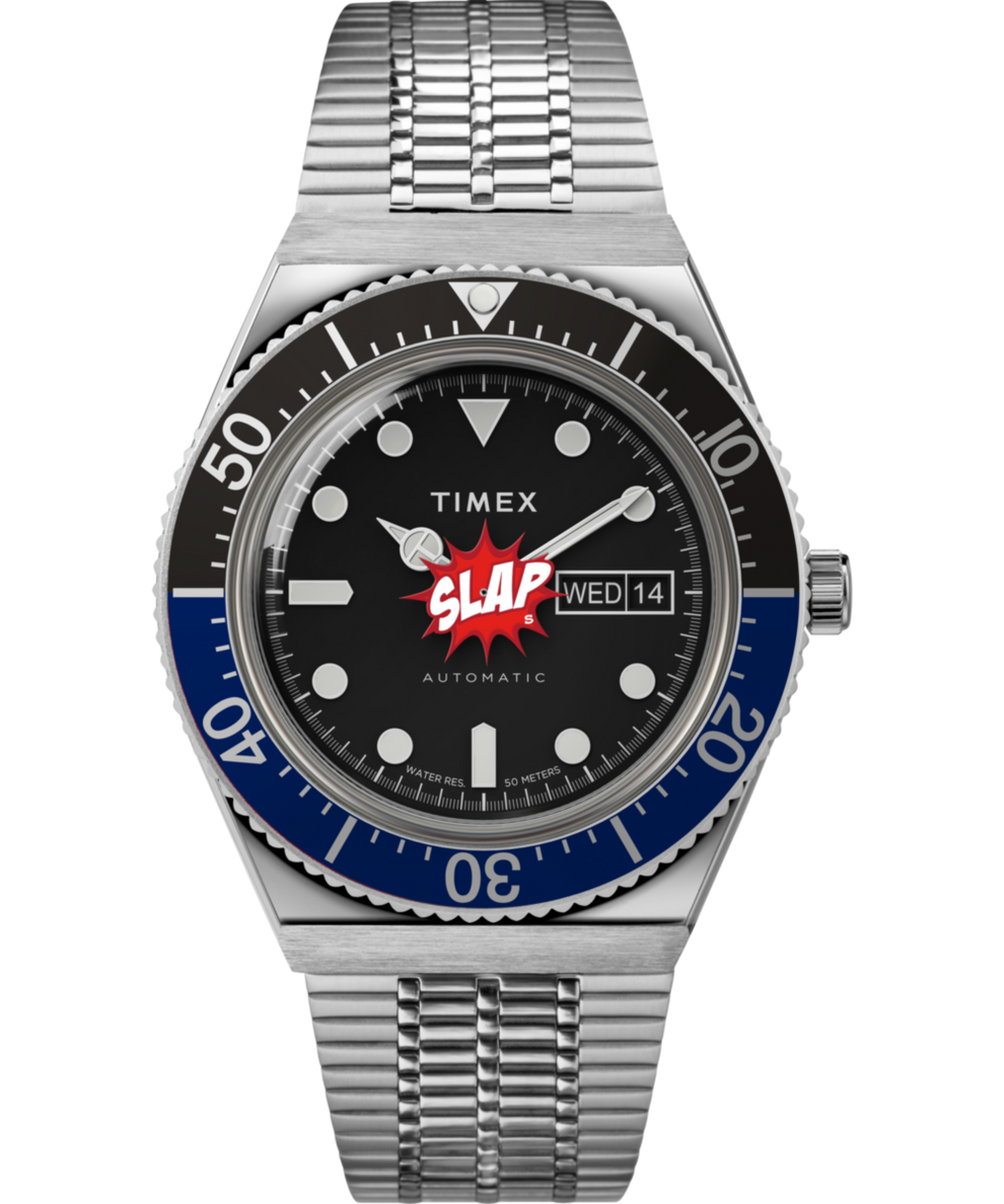 TW2V92000 Timex x seconde/seconde/ Episode #2 40mm Stainless Steel Bracelet Watch Primary Image