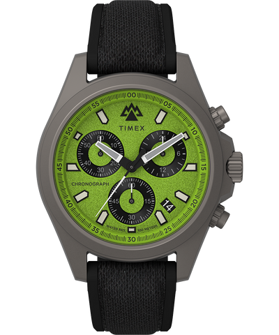 TW2V96400 Expedition Field Chrono 43mm Recycled Mixed Materials Strap Watch Primary Image