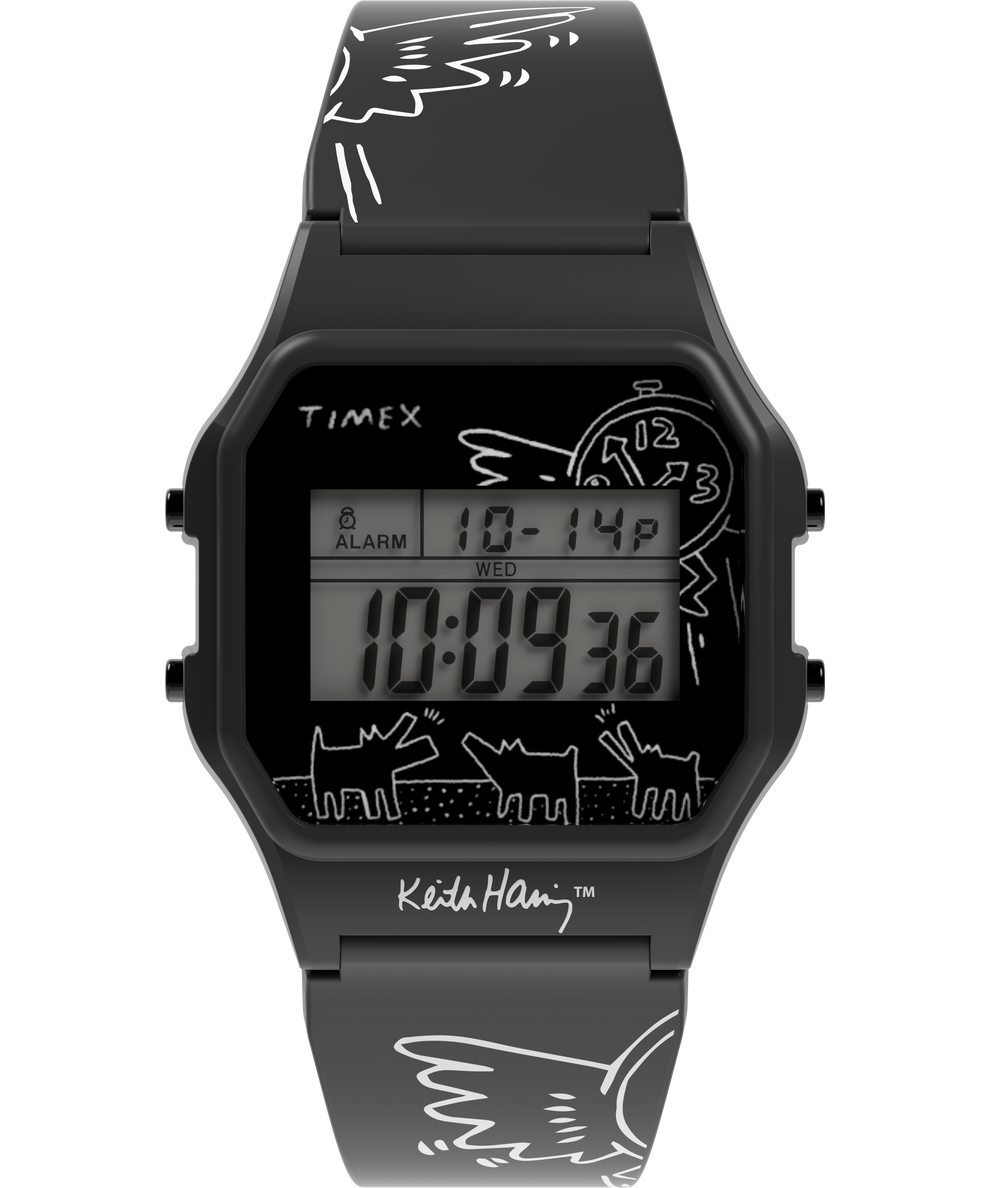 TW2W25500 Timex T80 x Keith Haring 34mm Resin Strap Watch Primary Image