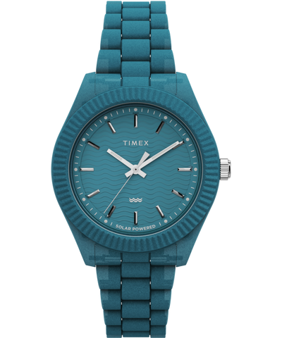 Timex Legacy Ocean 37mm Recycled Plastic Bracelet Watch