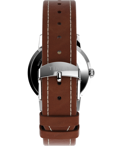 Timex Marlin® Hand-Wound x Snoopy Tennis 34mm Leather Strap Watch