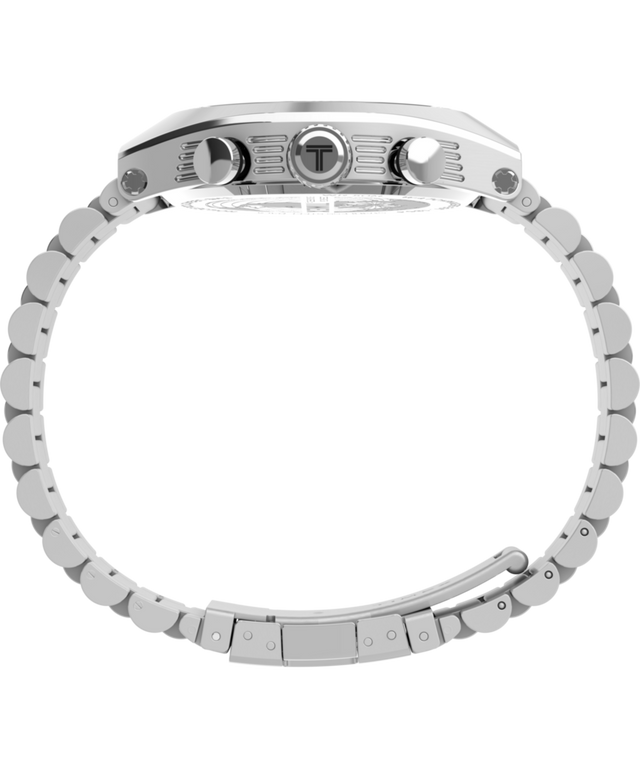 TW2W22200 Timex Legacy Tonneau Chronograph 42mm Stainless Steel Bracelet Watch Profile Image