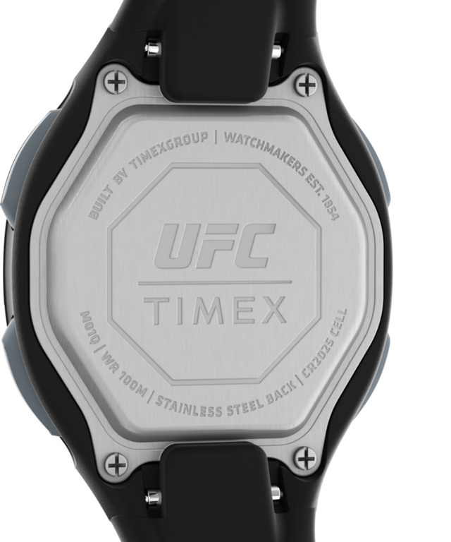 TW5M52000QY Timex UFC Takedown 33mm Resin Strap Watch caseback image