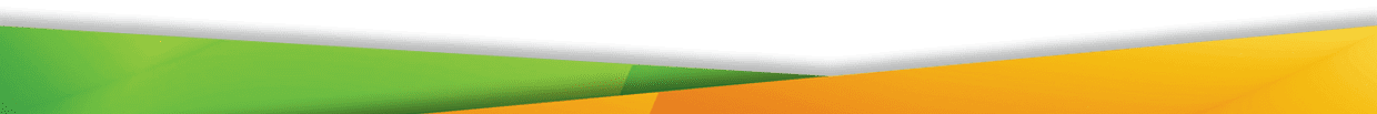 A green and orange background with some black