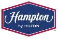 A logo of hampton by hilton