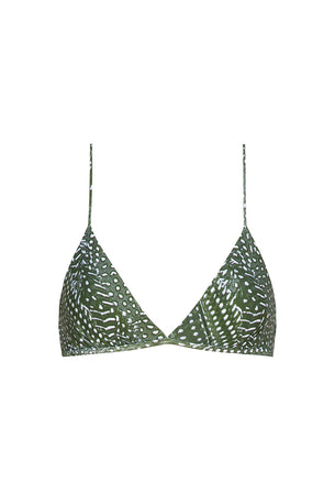 ilha top in olive guinea