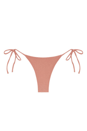 praia bottom in blush eco terry