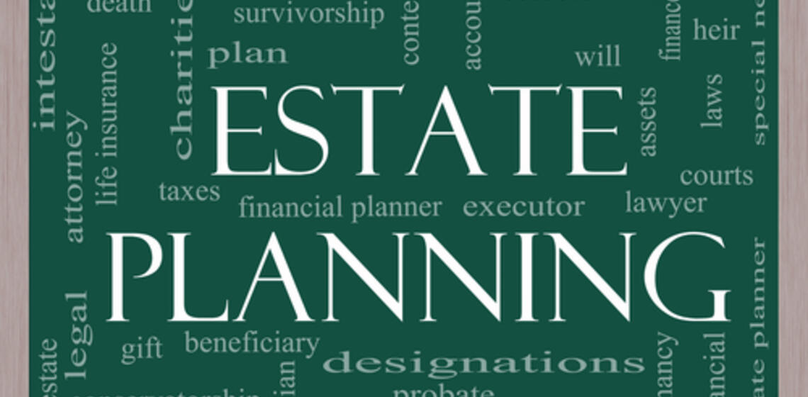 Legal terms like estate planning, advanced directives, and other terms