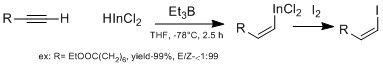 Oshima's group hydroindation method