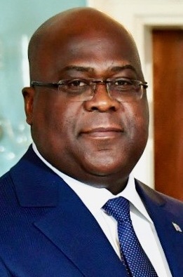 Félix Tshisekedi, President de la república des del 2019