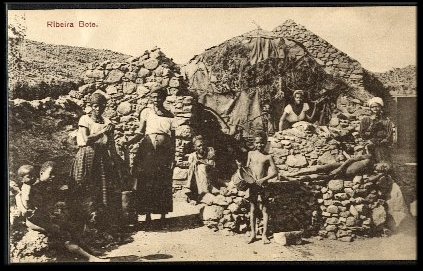 Bairro pobre da Ribeira Bote, Mindelo, São Vicente, Cabo Verde