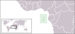 Mapa ya São Tomé e Príncipe