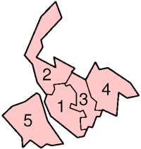 Metropolitan Boroughs in Merseyside