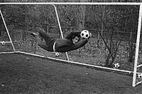 Johan Cruijff jako brankář (1971)