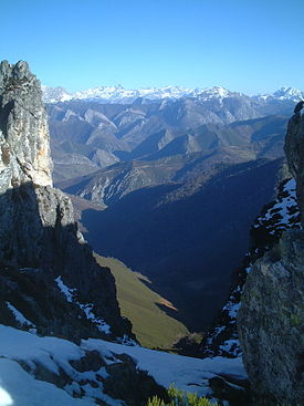 قله کوه Picos De Europa