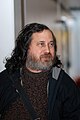 Helden der Bewegung für Freie Software und Freies Wissen: der Programmierer Dr. h. c. mult. Richard Stallman von der Free Software Foundation, ...