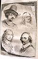 V2 plate C, p 79 Jan Bapt. Weeninx. David Beck. Sim. Pet. Tilmans. Hendr. Zorg.