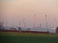 Image 20Essar Energy's Stanlow Refinery, the UK's second largest refinery after Fawley, looking north-east from Wervin (from North West England)