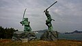 Statue of Musashi & Kojiro Battle