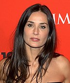 Demi Moore, Worst Actress winner and Worst Screen Couple co-winner.