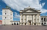 Catholic St. Anne's Church in Warsaw