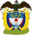 Coat of Republic of Colombia (1886-1924)