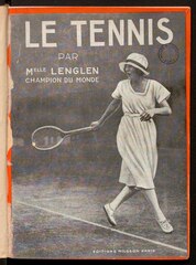 Suzanne Lenglen, Le Tennis, 1925    