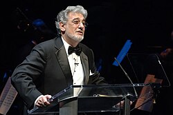 Plácido Domingo lokakuussa 2008.