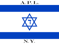 House flag of American Palestine Line (1924–1926)