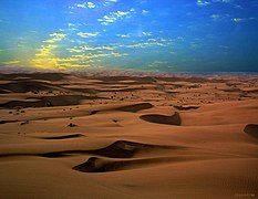 Maranjab basamortua, Isfahan