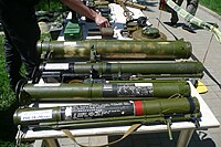 RPO-A大黃蜂火箭筒、RPG-22、RPG-26和RPG-18