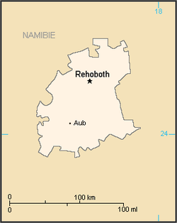 Map of Rehoboth.