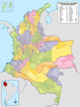 Localisation de Municipalité