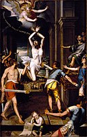 The Martyrdom of Saint Pontianus (Baltasar de Echave, c. 1612)