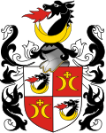 The coat of arms of Ścibor from Ściborzyce