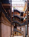 Atri al centre comercial de Bradbury Building, 1893, a Los Angeles