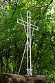 Croix à l'entrée du cimetière de Saint-Amans-de-Mounis