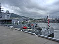 JS Haruyuki moored on 25 August 2013.