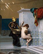 Le Hamam, Jean-Léon Gérôme, 1870