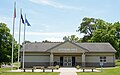 Jefferson Davis State Historic Site & Museum. The Bonnie Blue Flag is on the right.