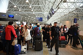 Federal Police in the airport