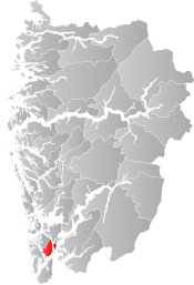 Ligging van Stord kommune