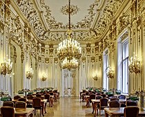 Wenckheim Palace, today the Szabó Ervin Library – a reading room