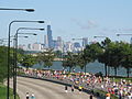 Image 32Chicago Half Marathon on Lake Shore Drive on the South Side (from Chicago)