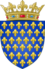 In the 12th century blue became part of the royal coat of arms of France.