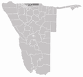 map of Ohangwena