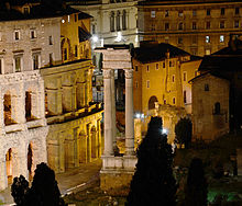 Temple of Apollo Sosianus at Night.jpg