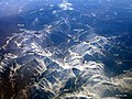 黑部川最上游空拍 飛驒山脈南部