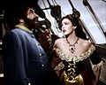 Barbe-Noire le pirate (1952) : Robert Newton et Linda Darnell